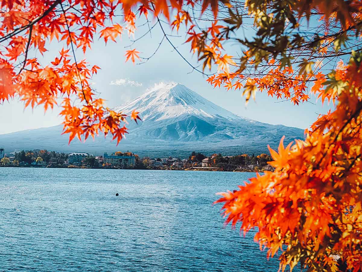 Lake Kawaguchiko, Japan