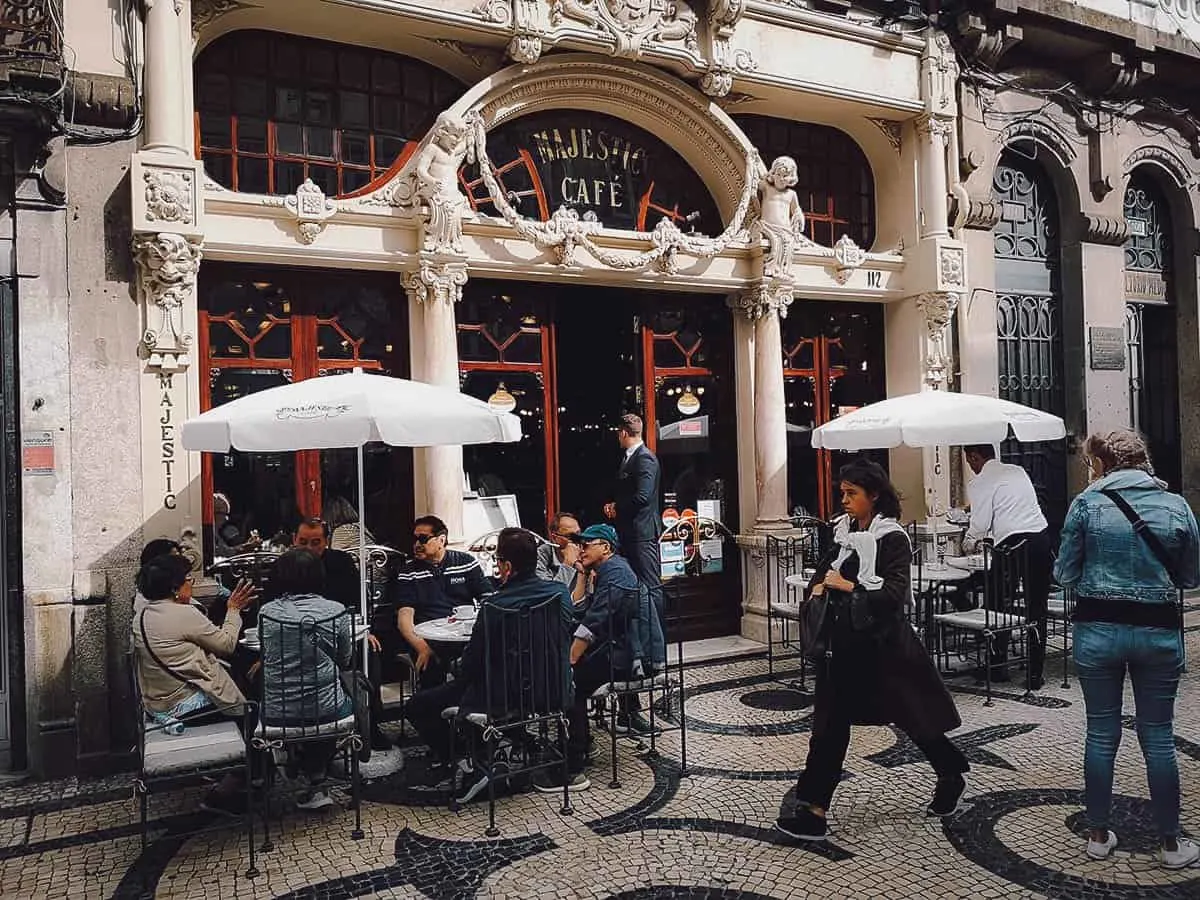 Porto Travel Guide Majestic Cafe in Porto, Portugal