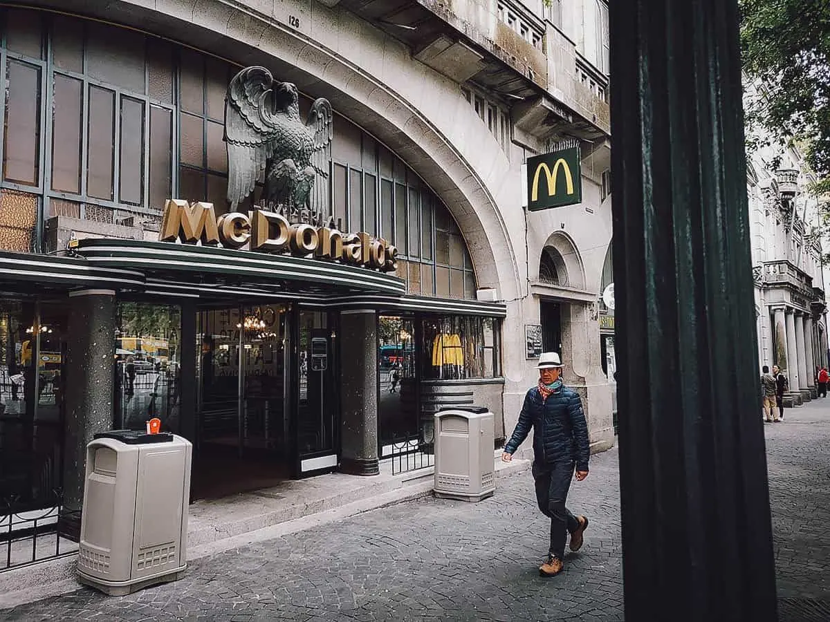 McDonald's Imperial in Porto, Portugal