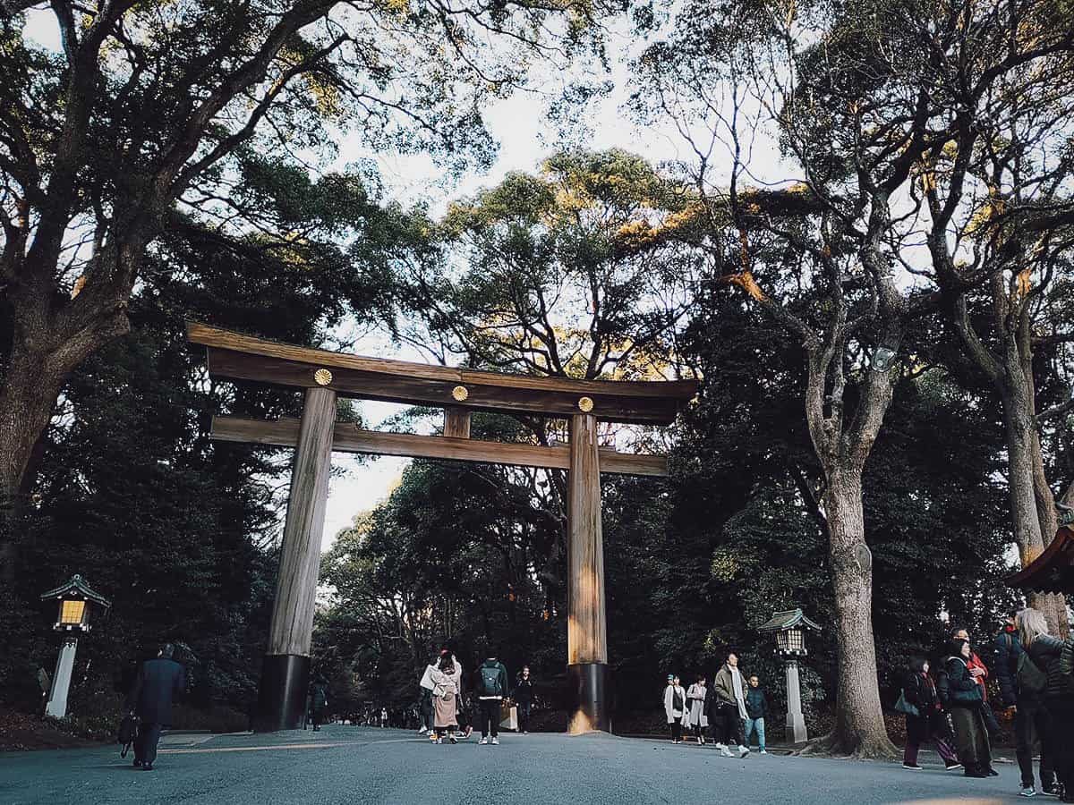 Meiji Shrine in Tokyo, Japan