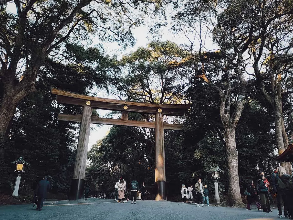 Meiji Shrine in Tokyo