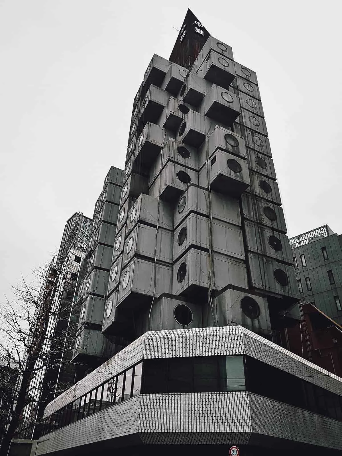 Nakagin Capsule Tower in Tokyo