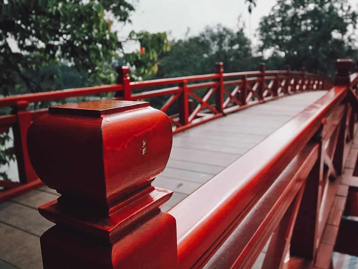 Ngoc Son Temple in Hanoi's Old Quarter