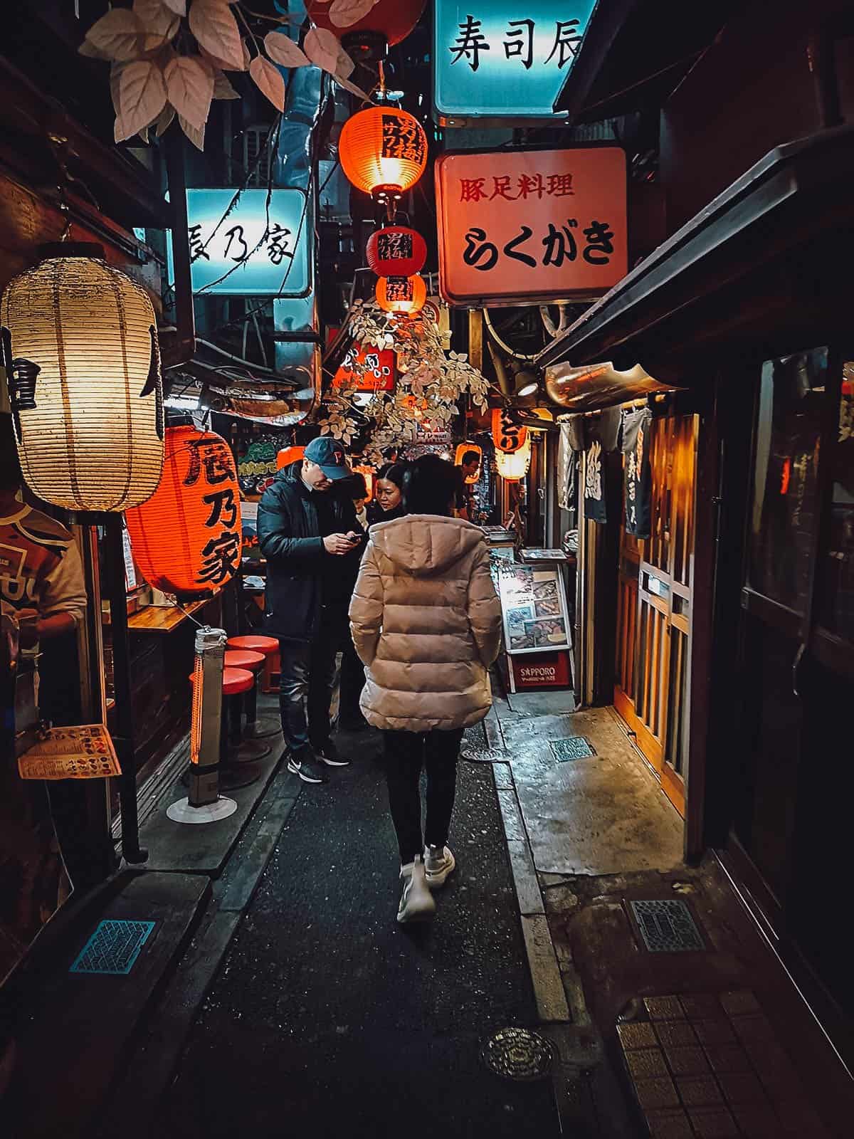 shinjuku night food tour