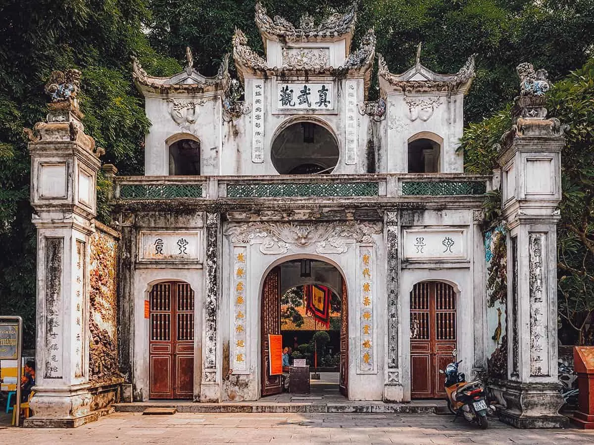 Quan Thanh Temple in Hanoi, Vietnam