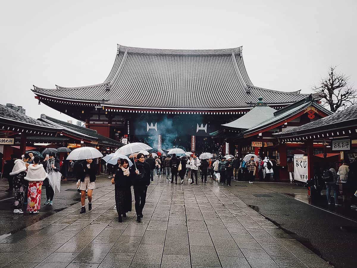 Senso-ji in Tokyo, Japan