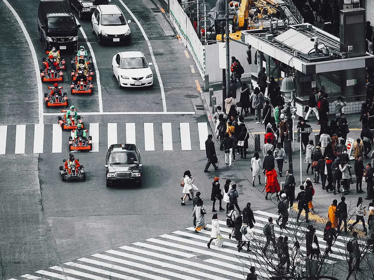 Tokyo Travel Guide Go karting in Tokyo, Japan