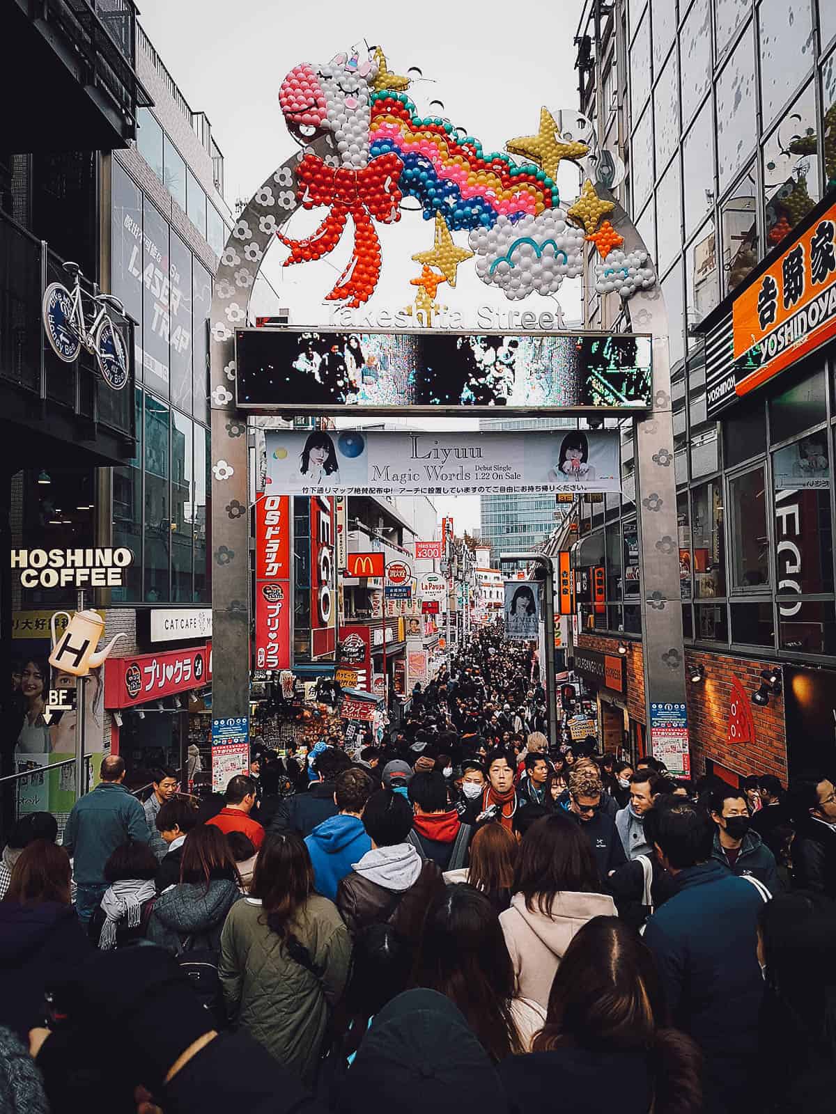 Harajuku in Tokyo