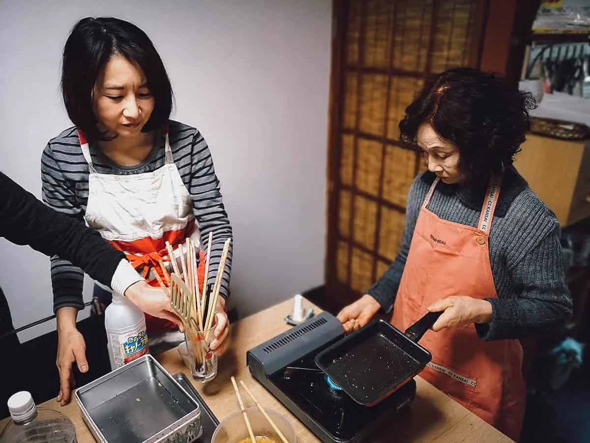 Making tamago