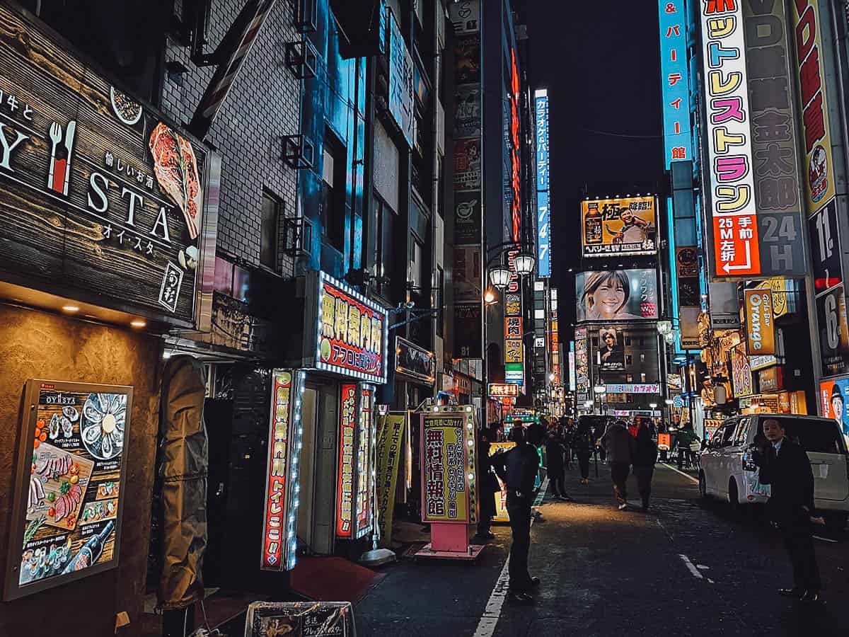 shinjuku night food tour