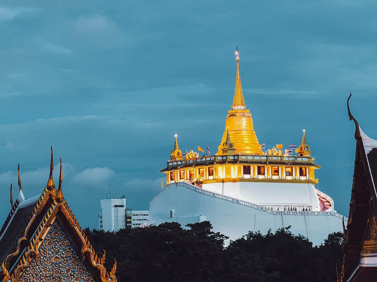 Wat Saket in Bangkok, Thailand