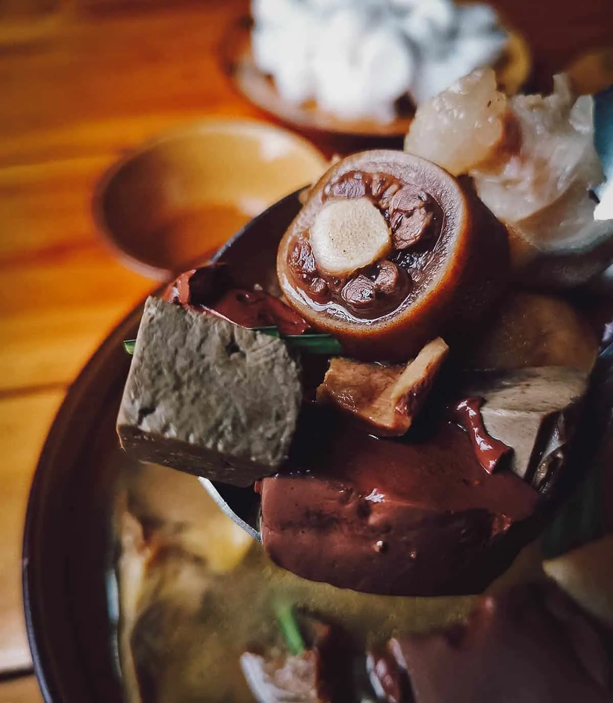 A Phu Restaurant in Sapa, Vietnam Horse hot pot
