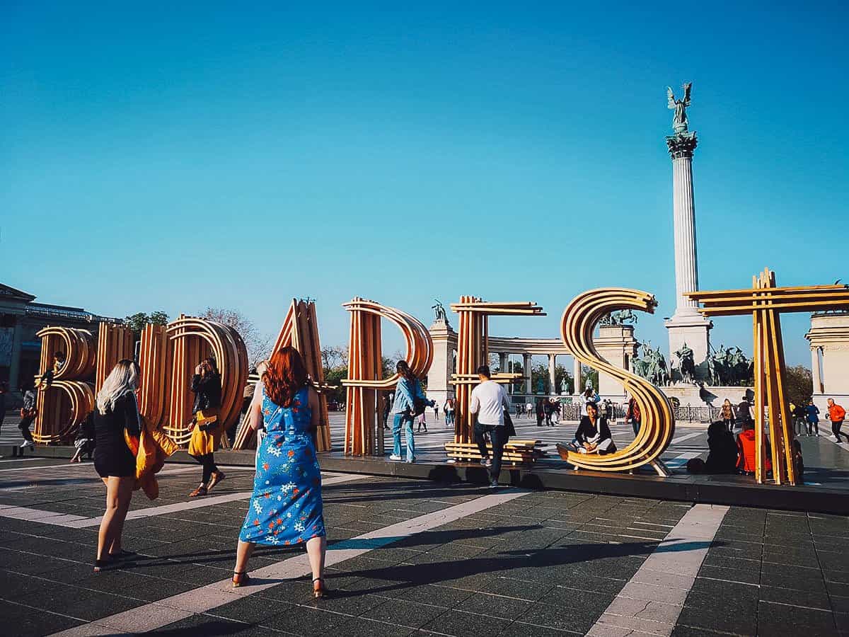 Heroes' Square, Budapest, Hungary