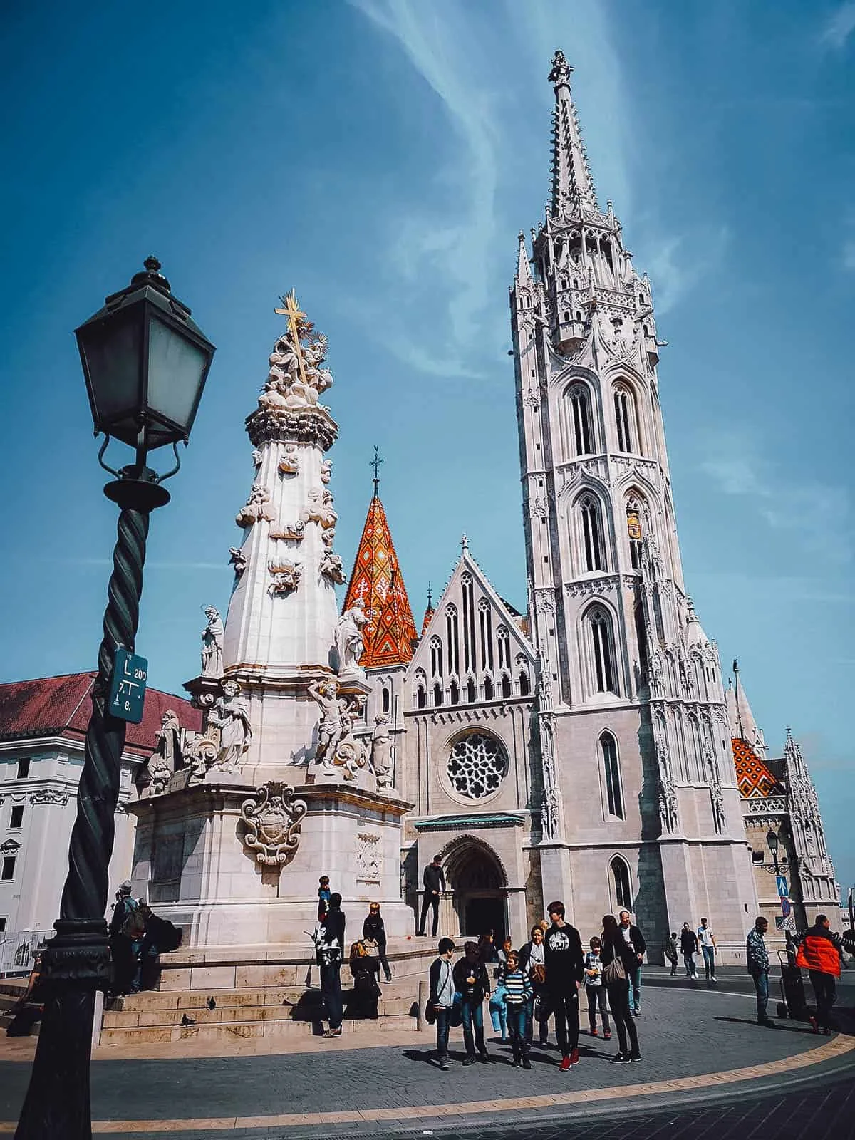 Matthias Church on Castle Hill in Budapest, Hungary
