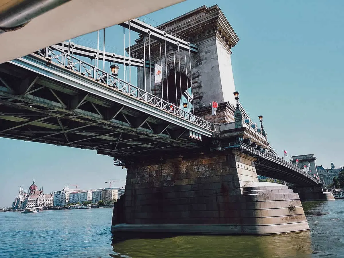 Szechenyi Chain Bridge, Budapest, Hungary