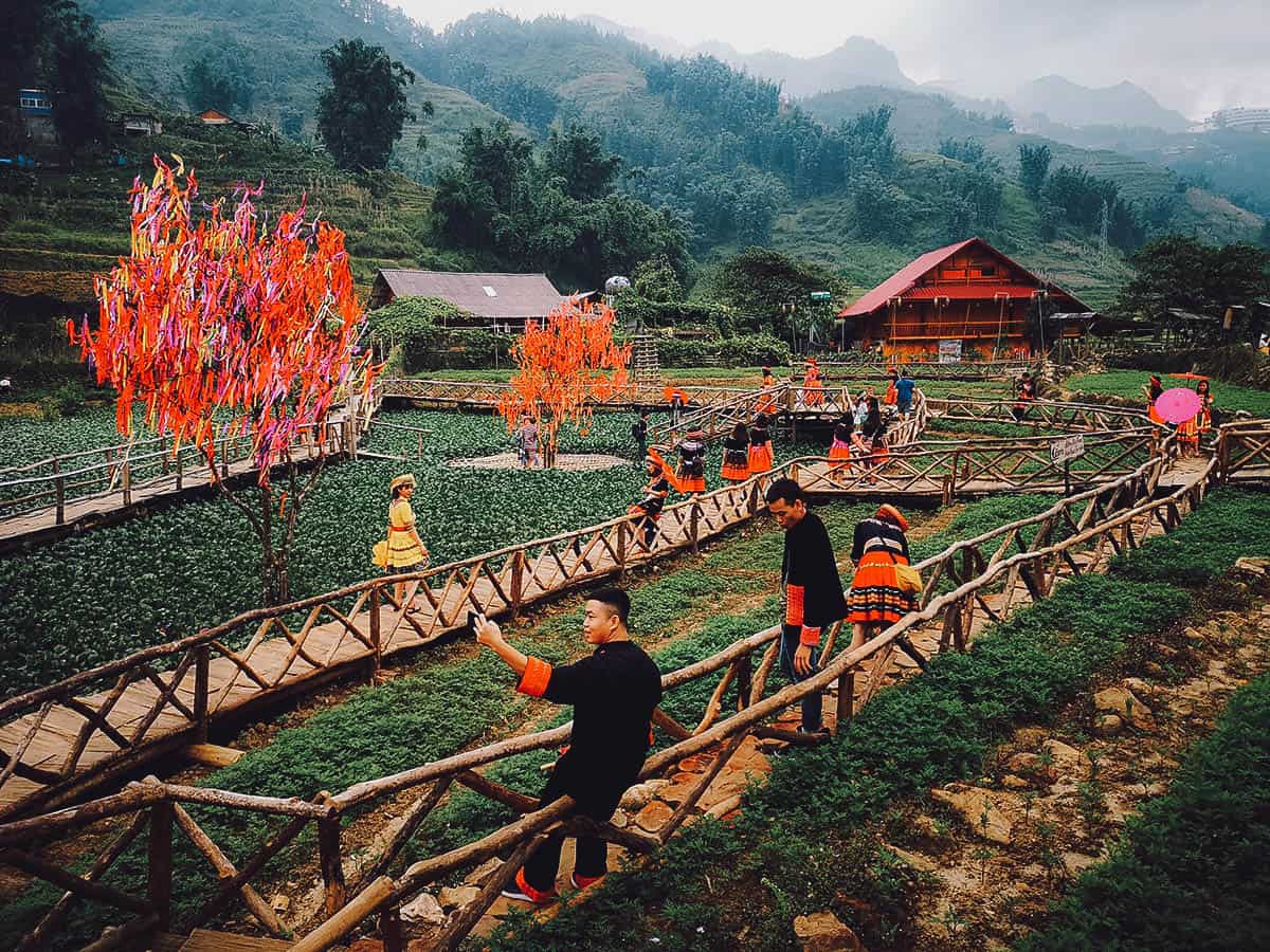 Cat Cat Village in Muong Hoa Valley, Sapa, Vietnam