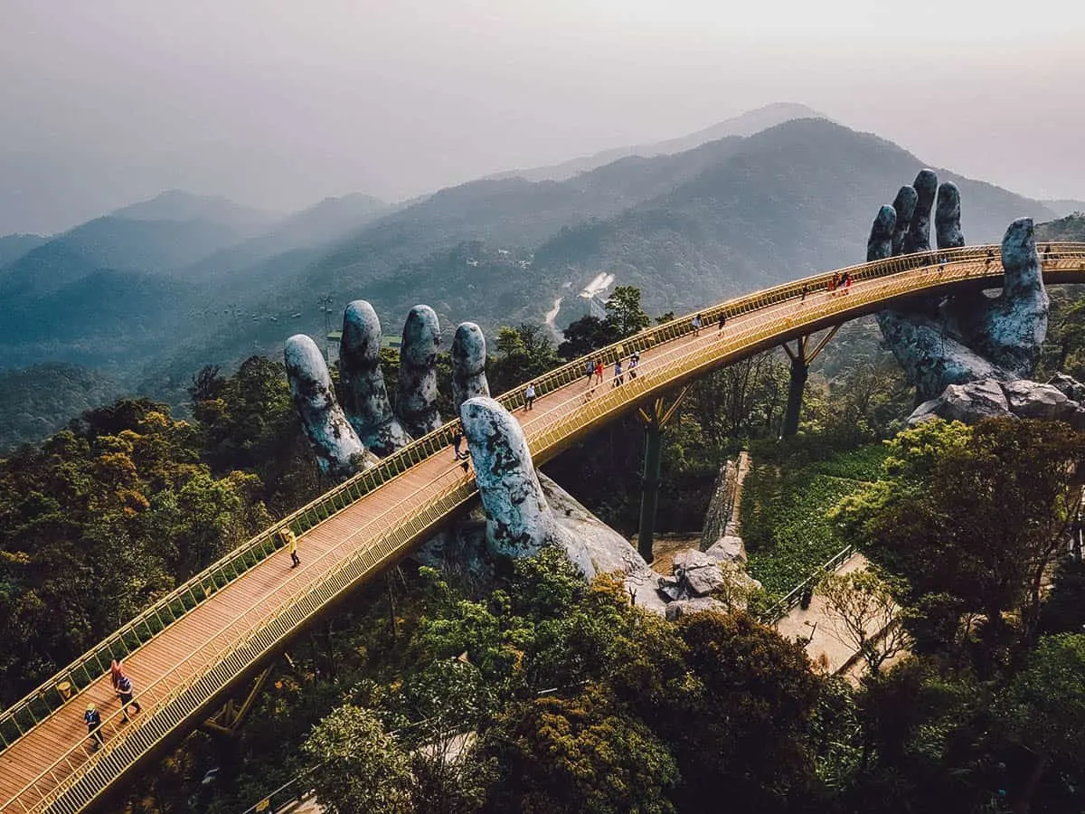 Golden Bridge, Da Nang, Vietnam