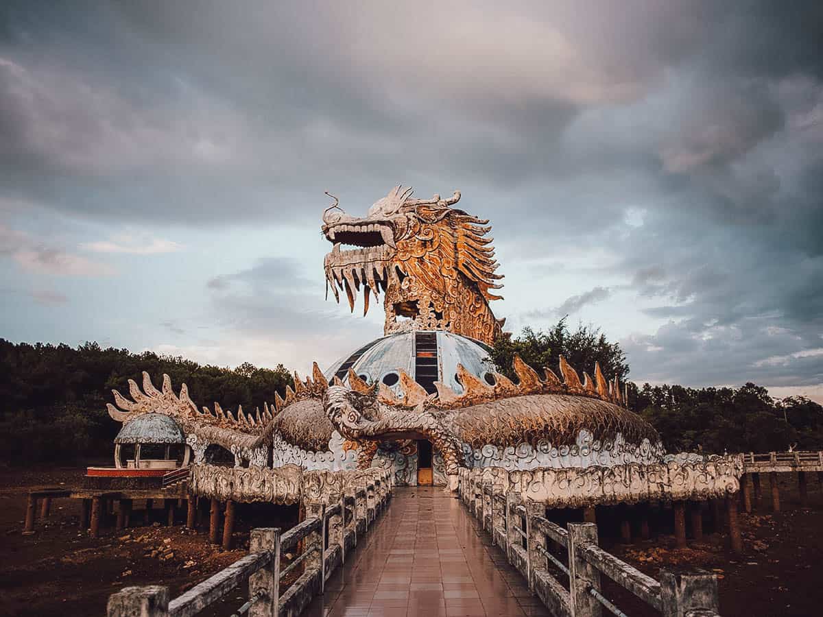 Ho Thuy Tien in Hue, Vietnam