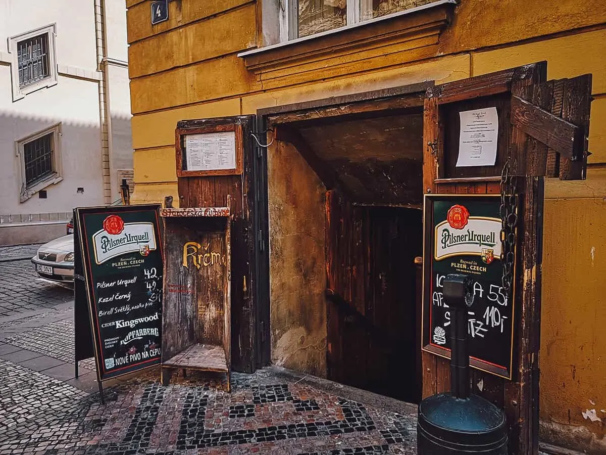 Prague Food Guide: 9 Must-Try Restaurants Krcma in Prague, Czech Republic