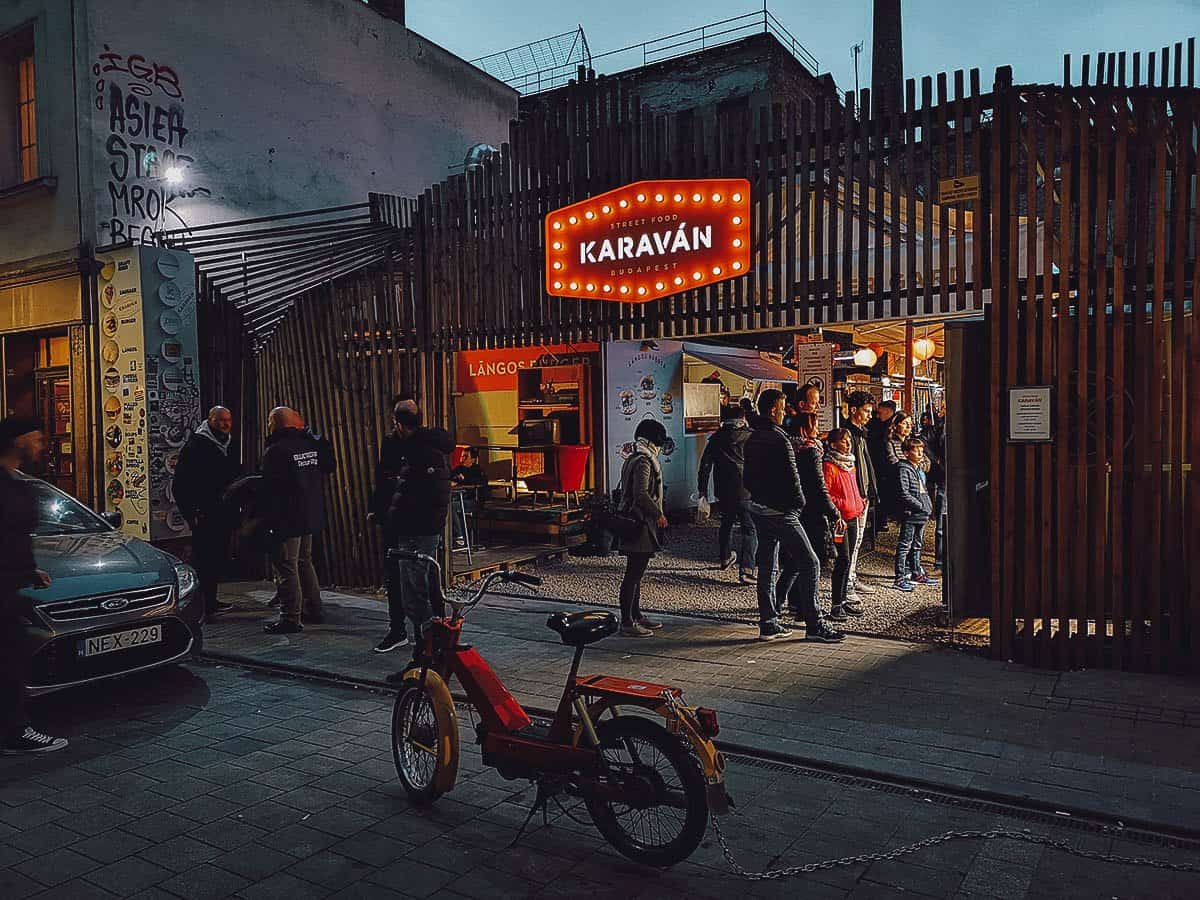 Karavan Street Food, Budapest, Hungary