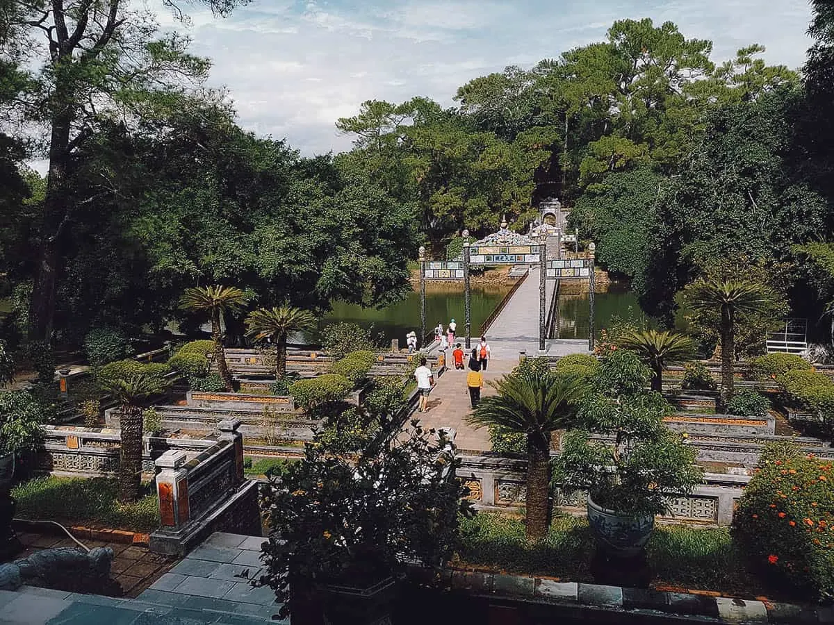 Minh Mang Tomb in Hue, Vietnam