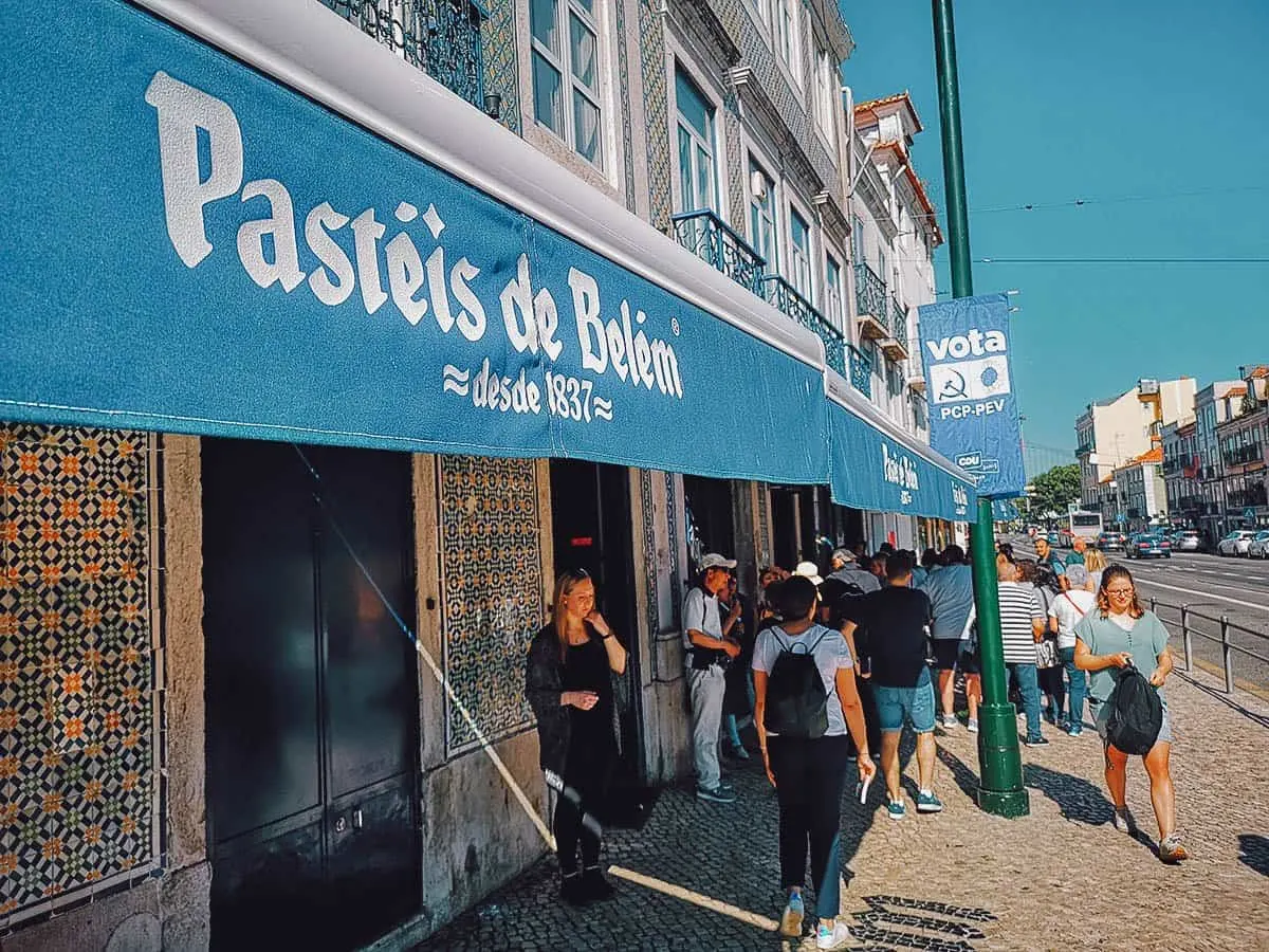 Pasteis de Belem in Lisbon, Portugal