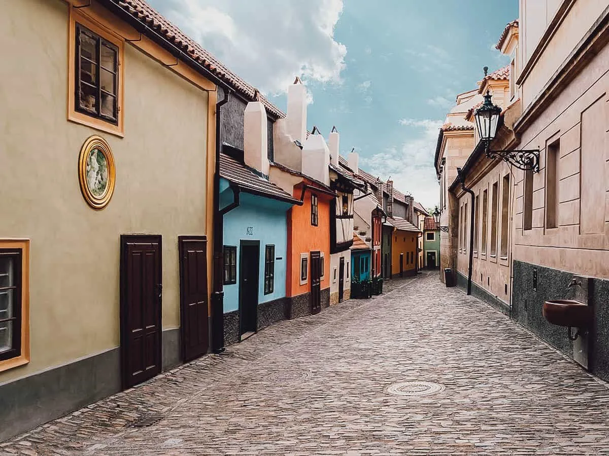 Golden Lane in Prague