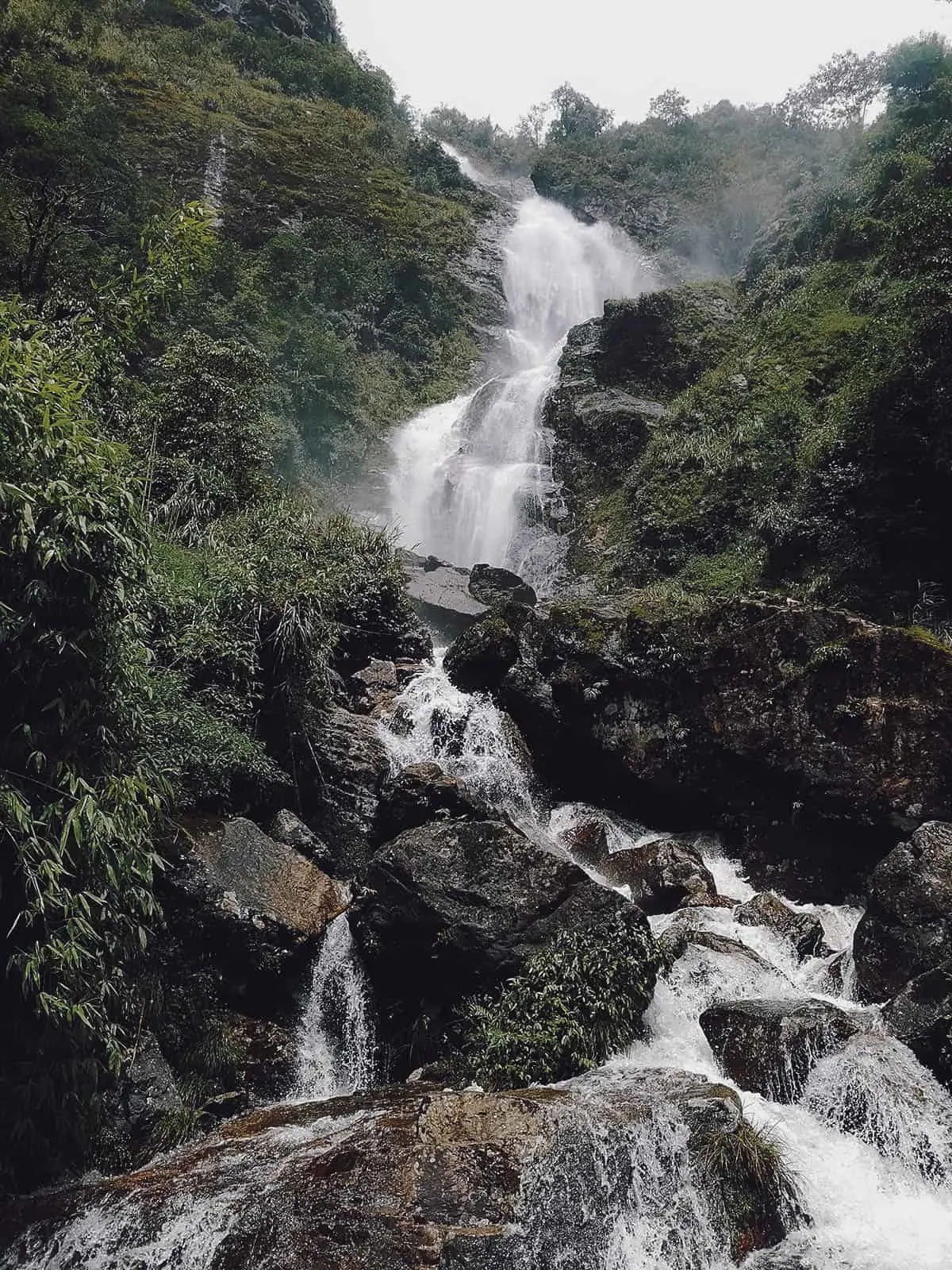 Silver Waterfall in Sapa, Vietnam Silver Waterfall