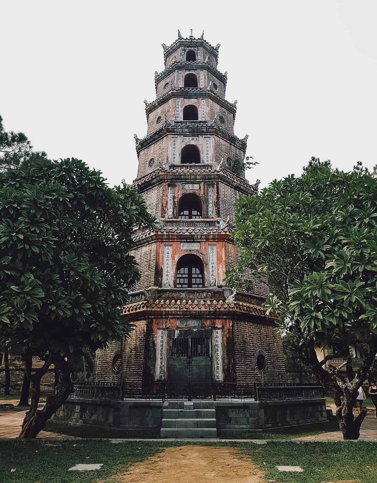 Thien Mu Pagoda in Hue, Vietnam