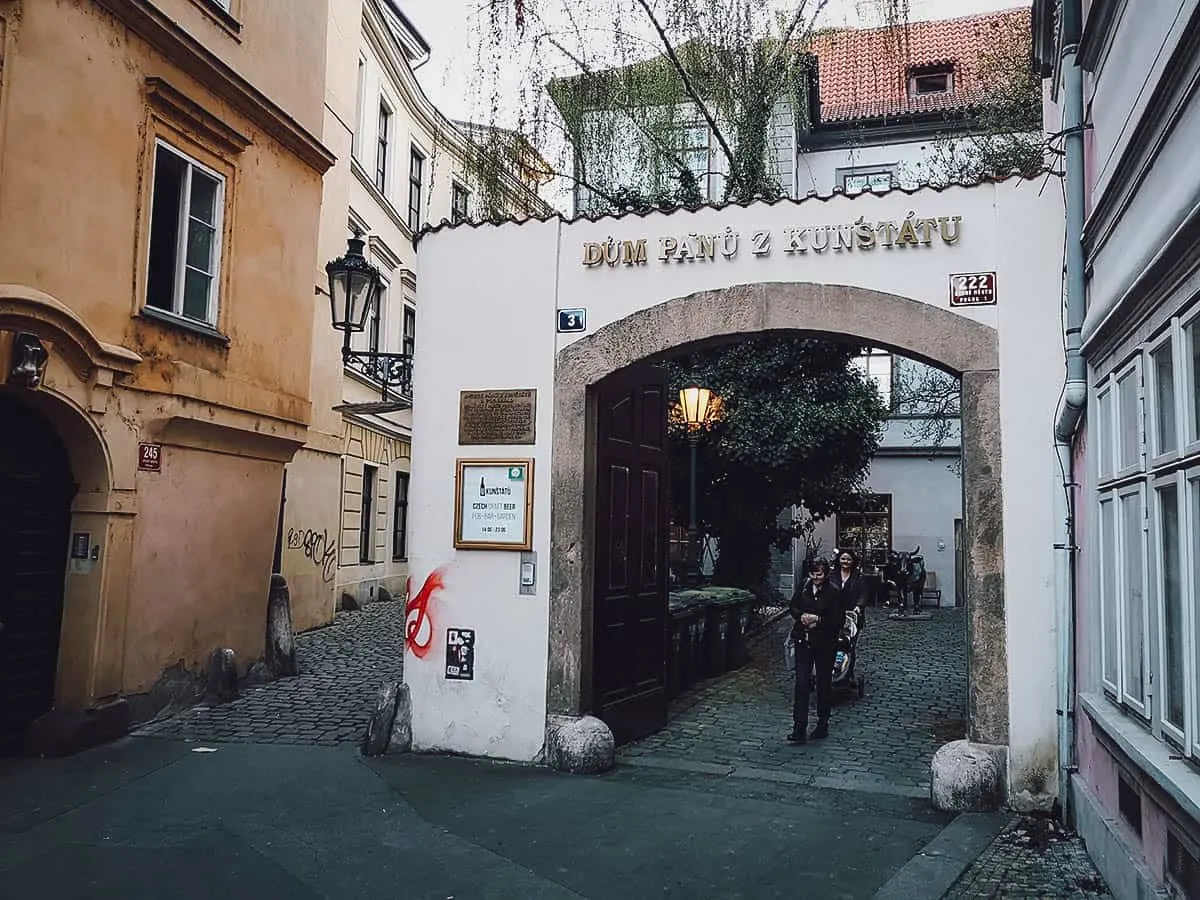 Prague Food Guide: 9 Must-Try Restaurants U Kunstatu in Prague, Czech Republic