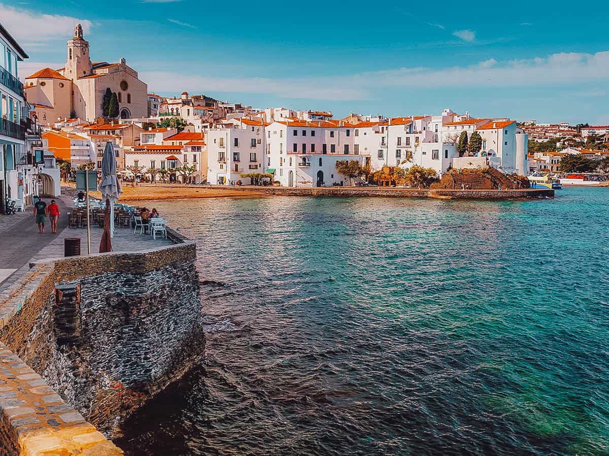 Seaside view in Cadaques