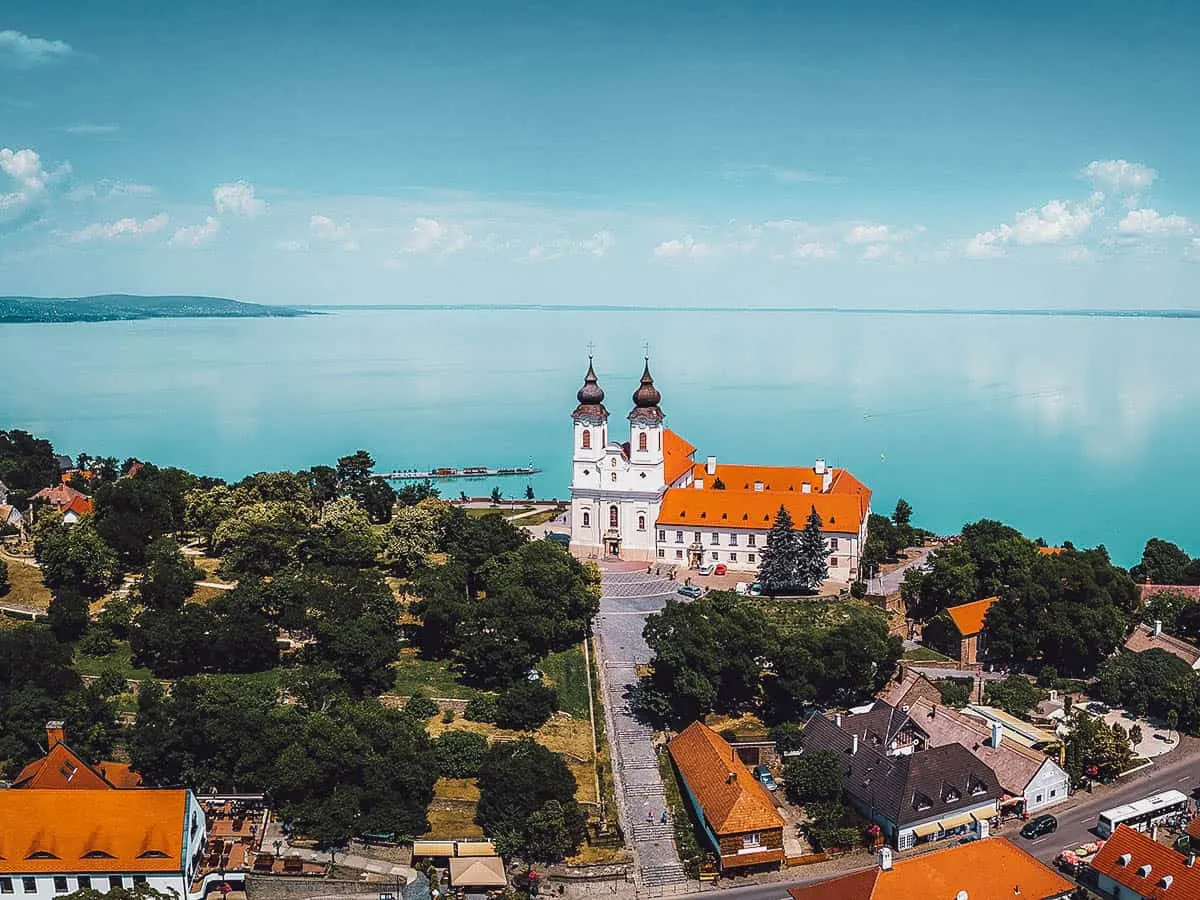 Day Trips from Budapest: View of Lake Balaton in Hungary