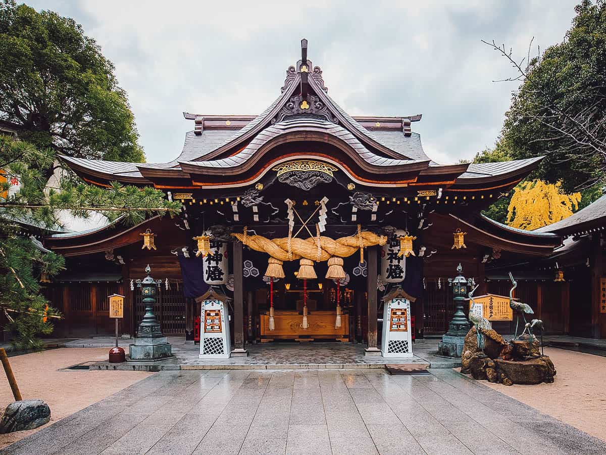 Kushida Shrine exterior
