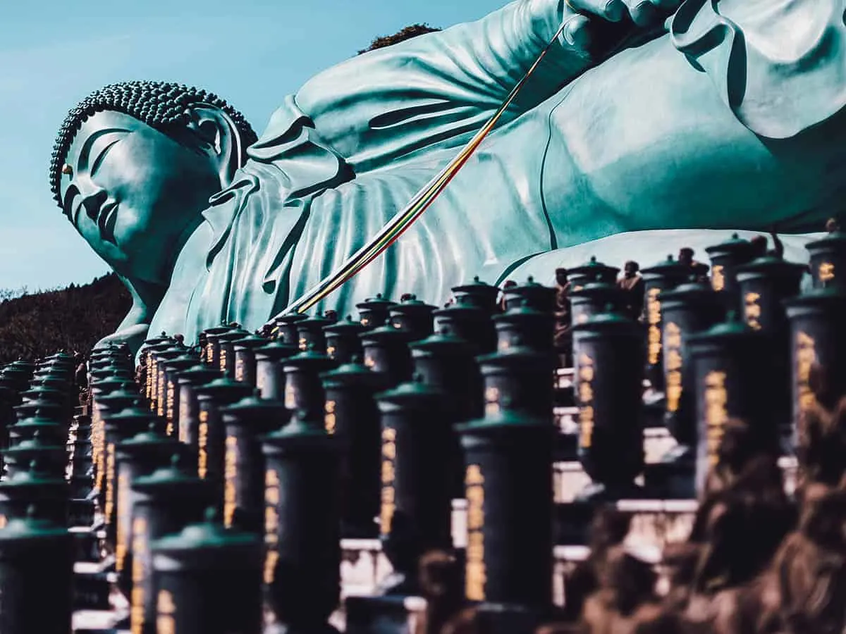 Giant Reclining Buddha at Nanzoin Temple