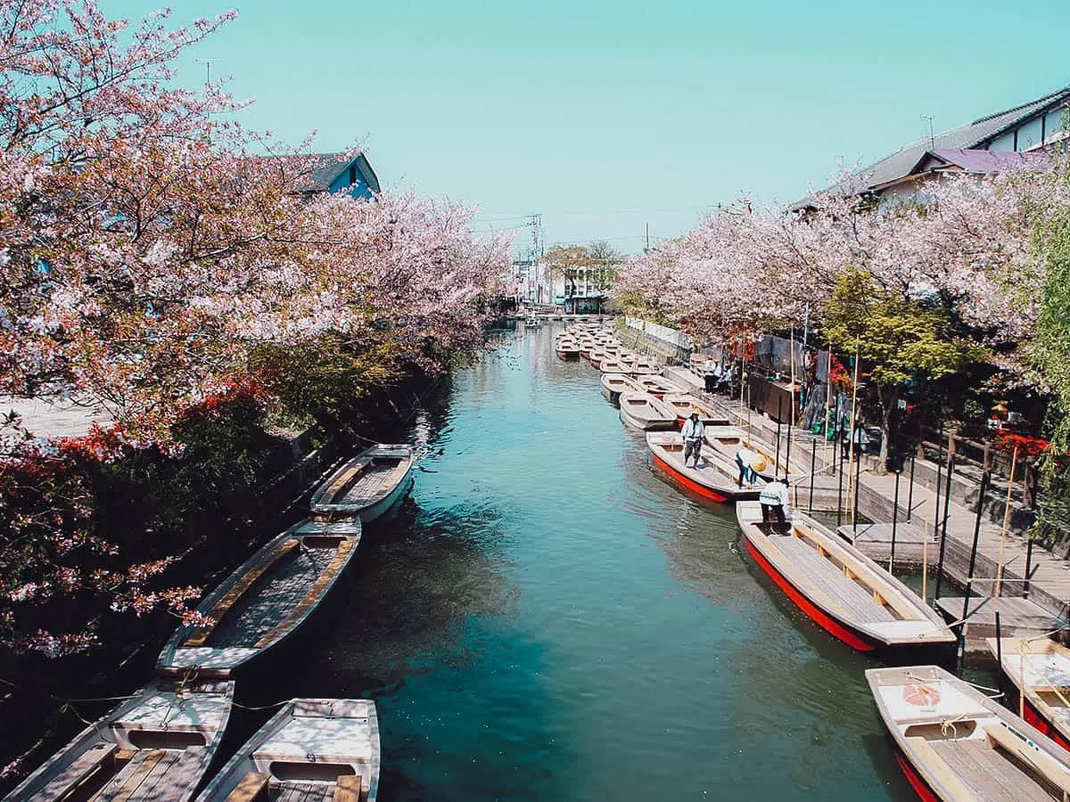 Yanagawa, Kyushu, Japan Canals in Yanagawa