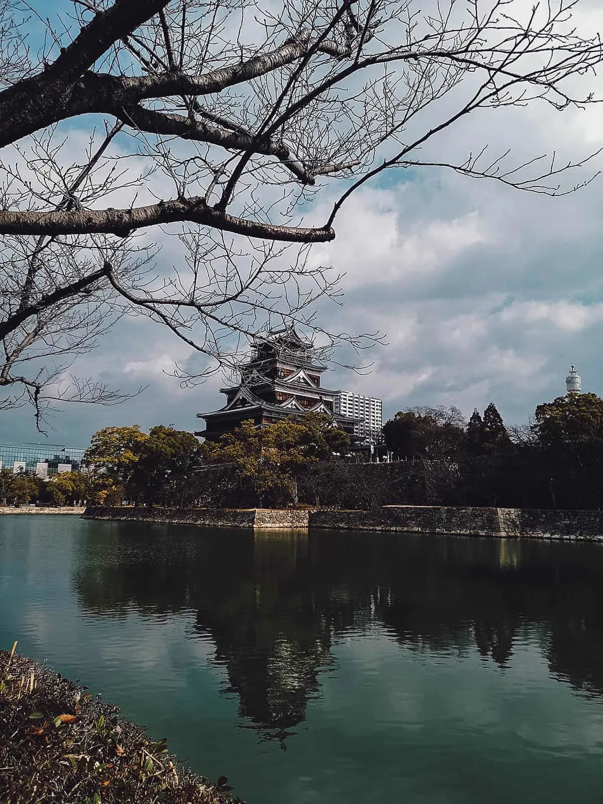 View of Hirsohima Castle