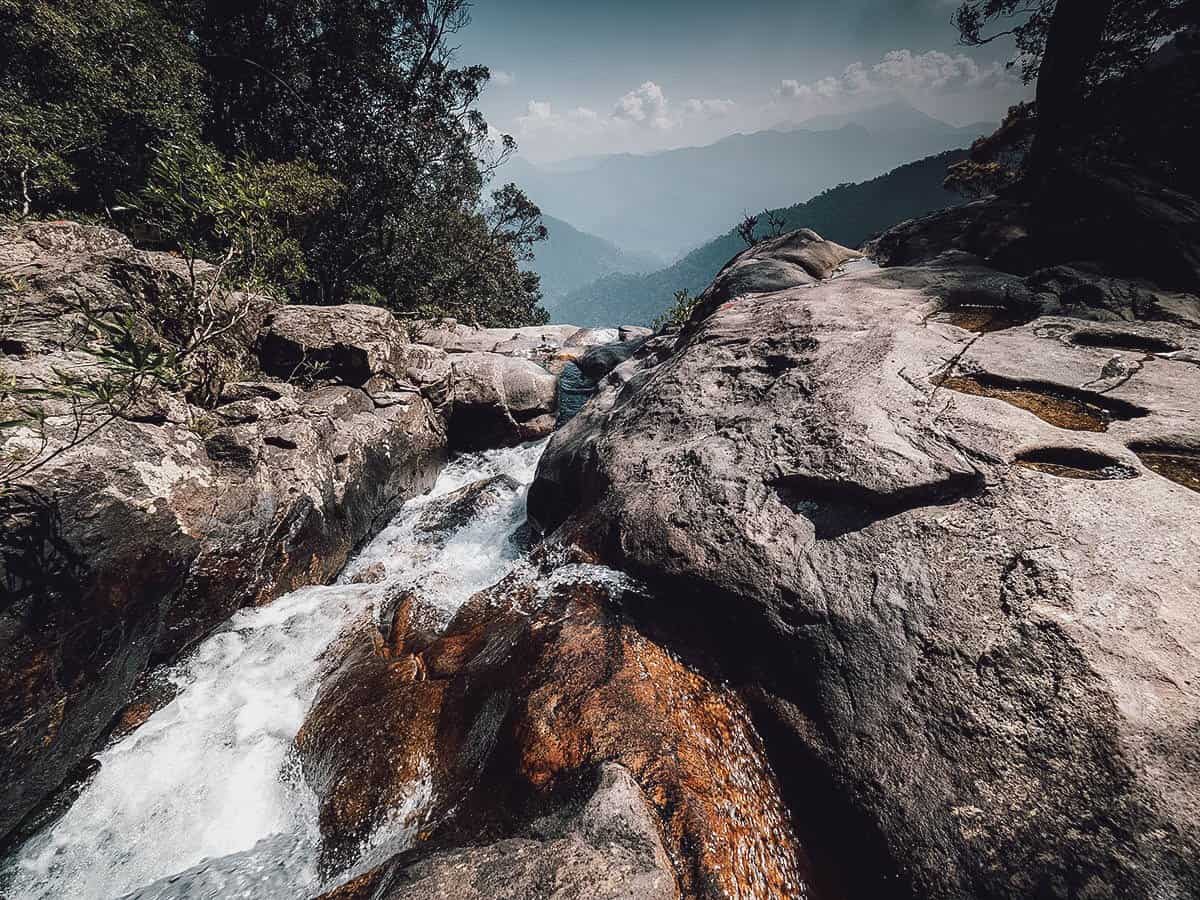 Waterfalls at Bach Ma National Park