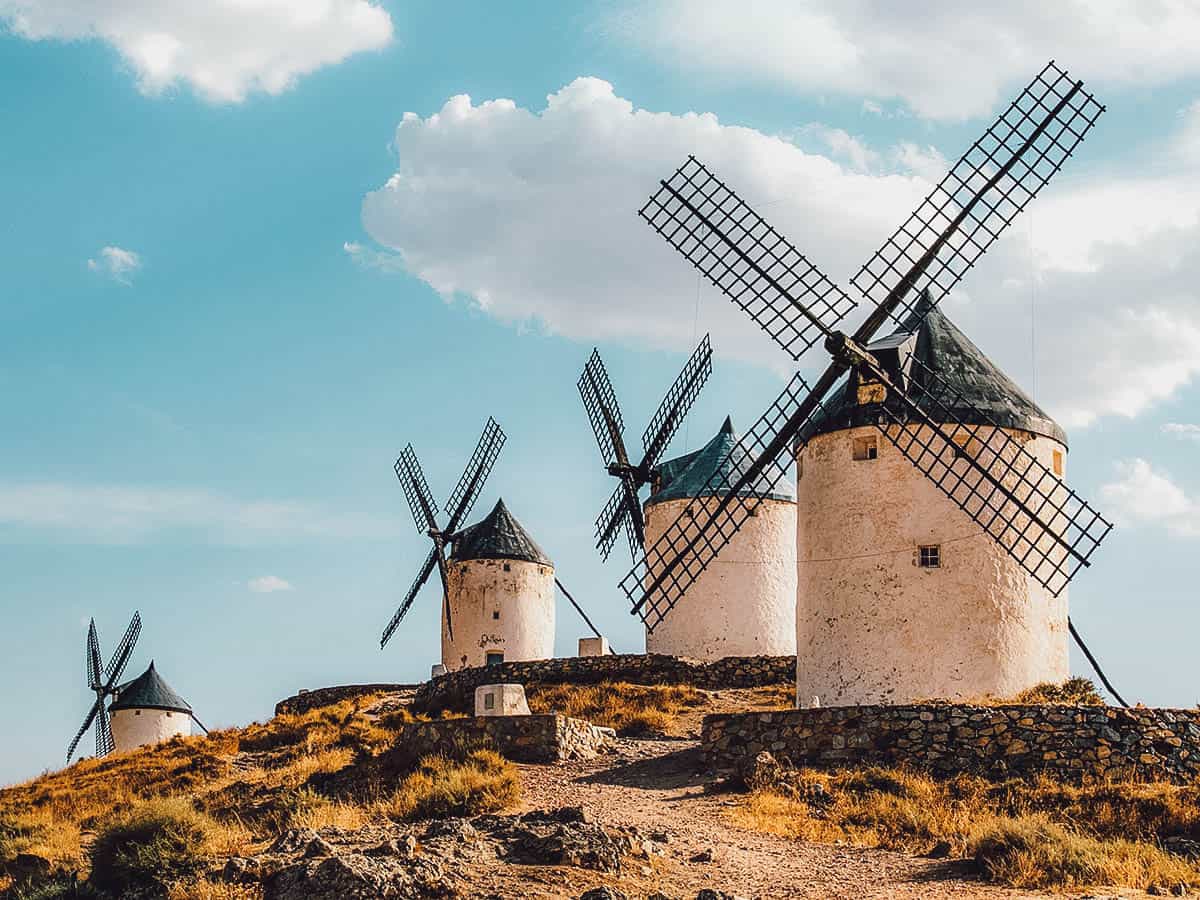 Windmills in Consuegra