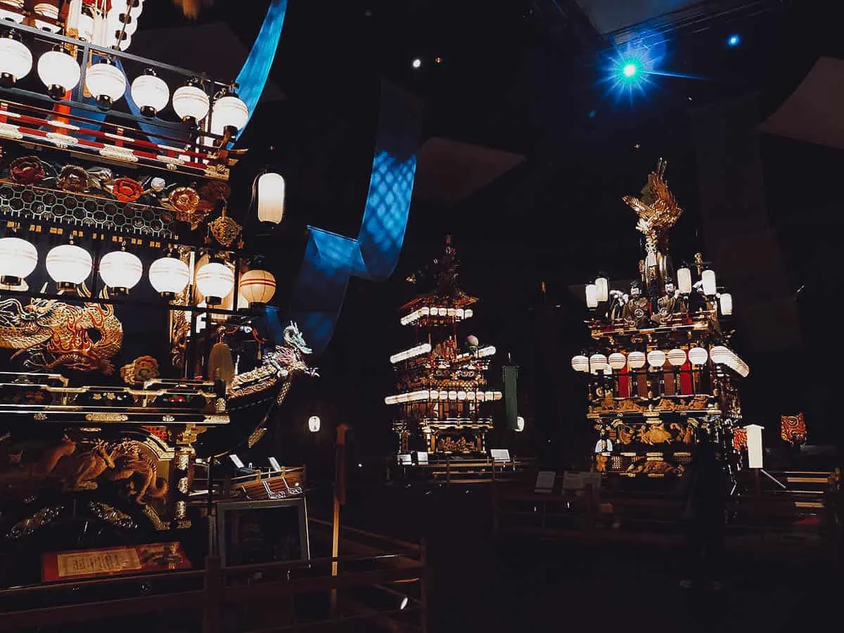 10 Things to Do in Takayama, Japan Floats inside Matsuri No Mori