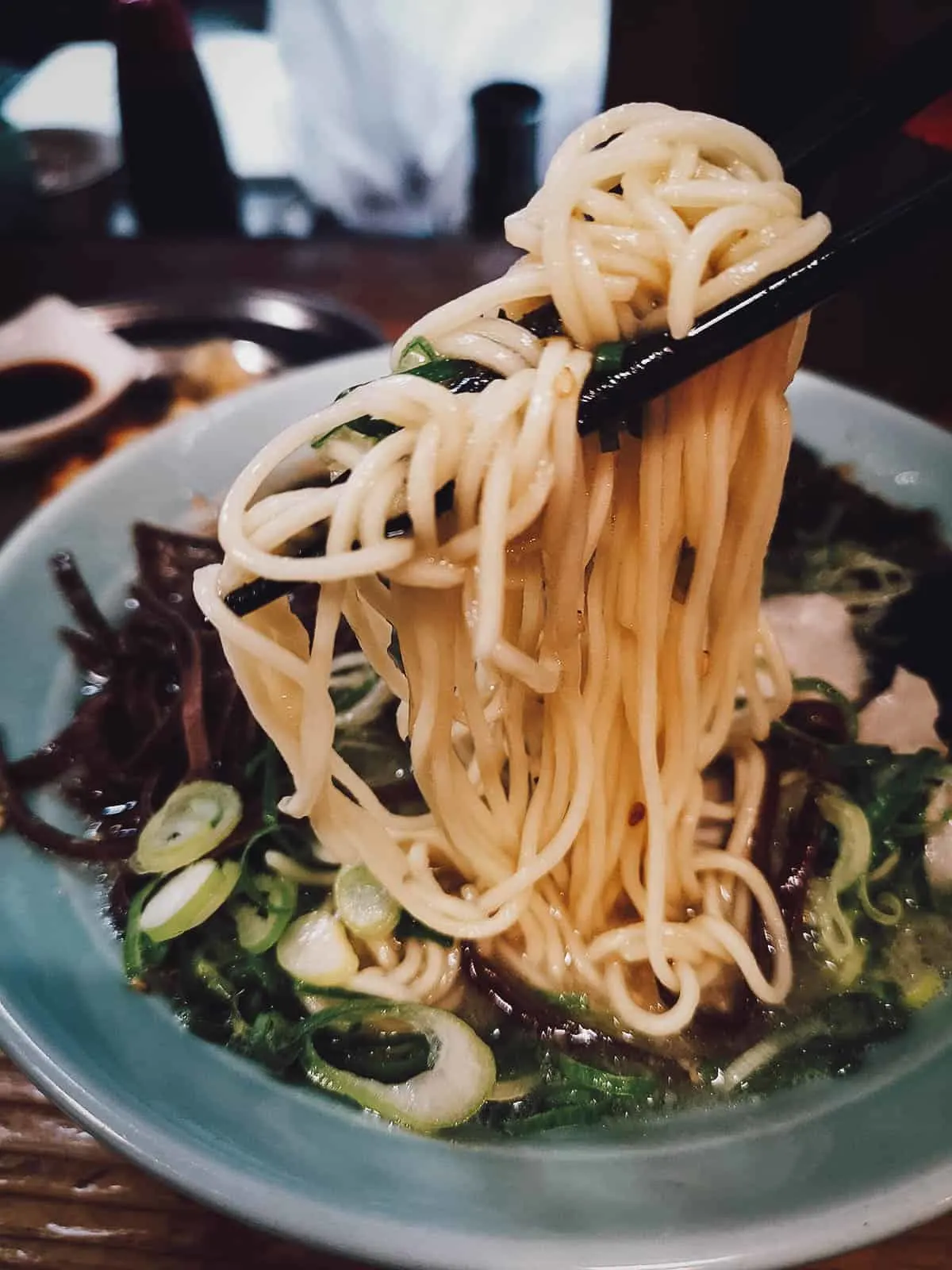 Bowl of ramen in Fukuoka