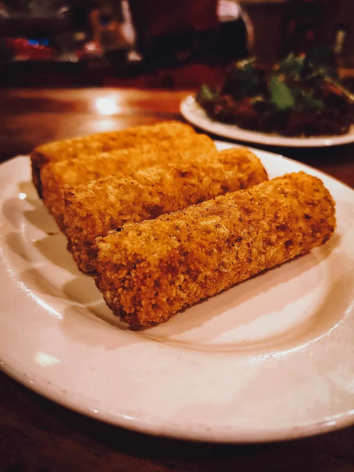 Thang Co A Quynh in Sapa, Vietnam Fried sticky rice