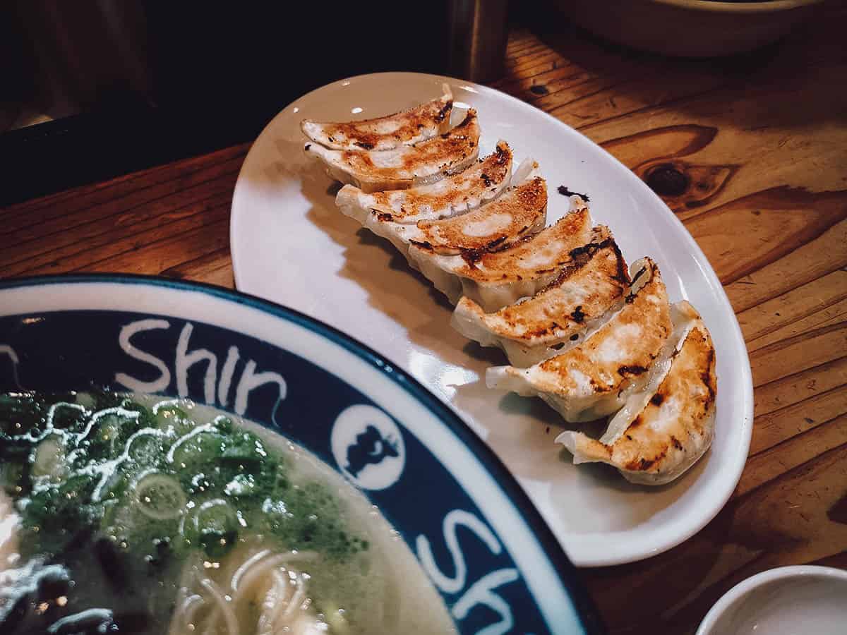 Gyoza in Fukuoka