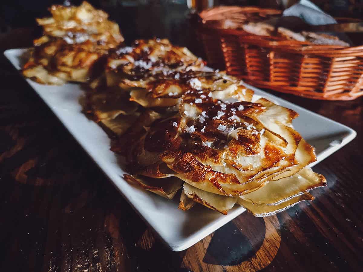 Madrid Travel Guide in Photos: Artichoke tapas at Bodega de la Ardosa in Madrid, Spain