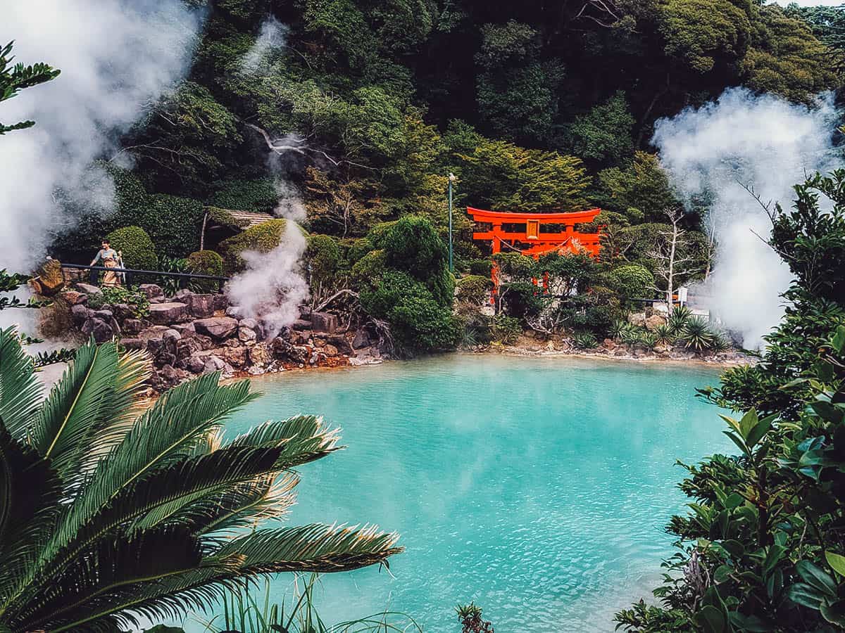 Hot springs in Beppu