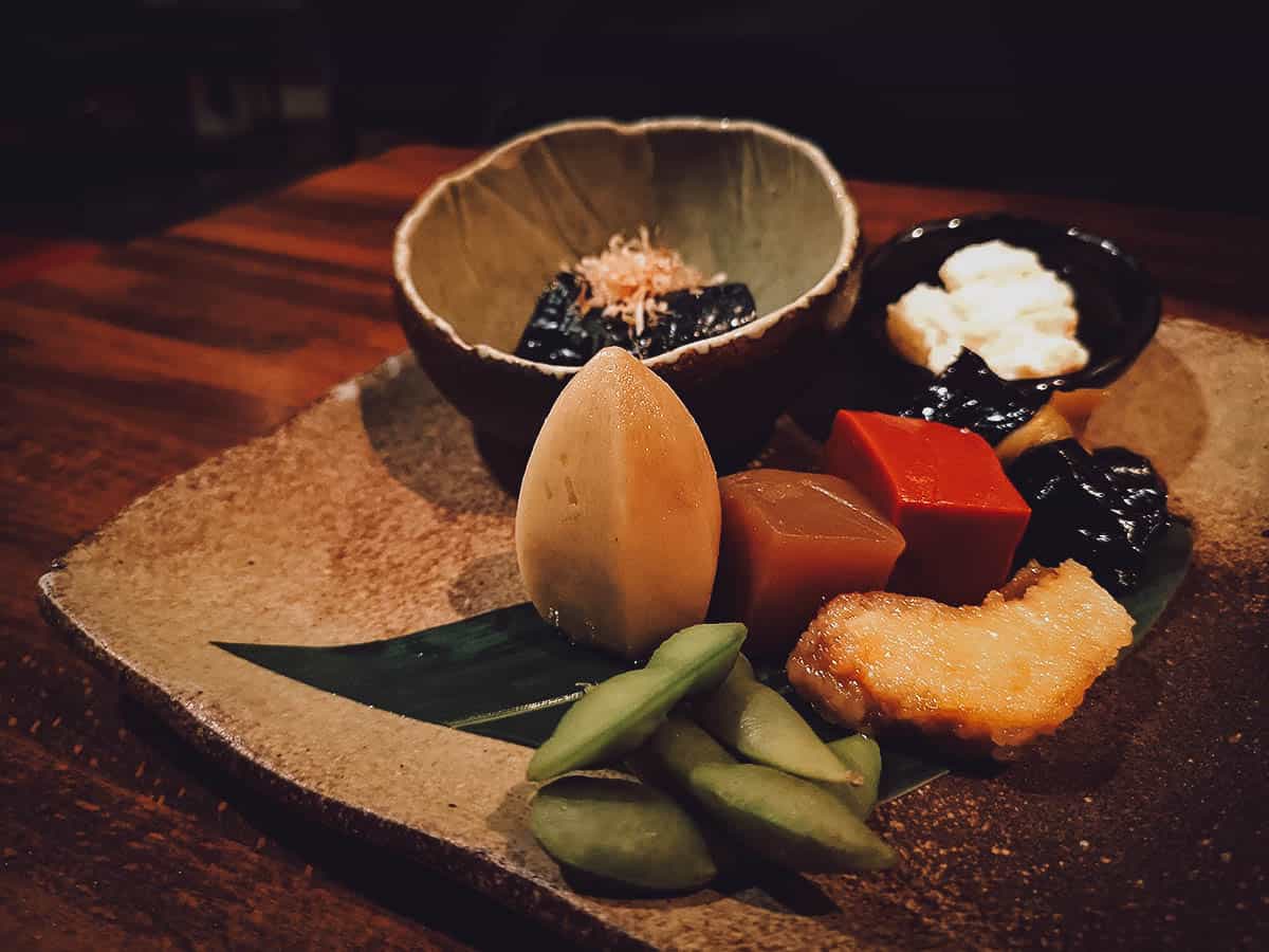 Obanzai platter