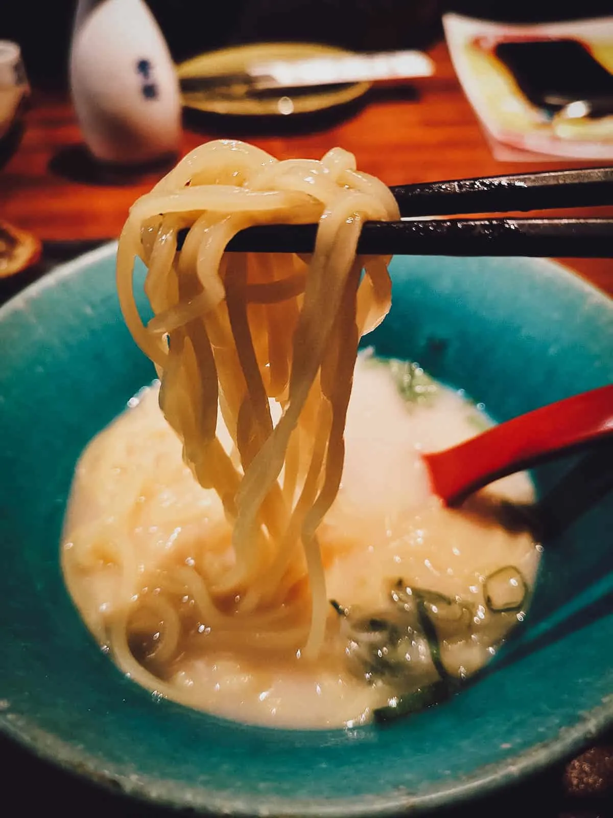 Sake kasu ramen