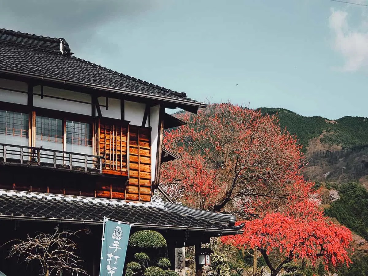 Magome, Kiso Valley, Japan Traditional house in Magoma, Japan