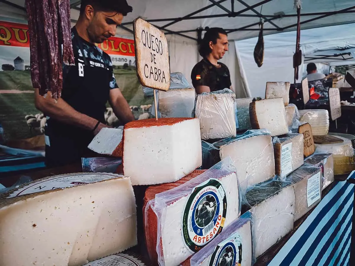 Madrid Travel Guide in Photos: Vendors at the Matadero Madrid weekend market in Madrid, Spain