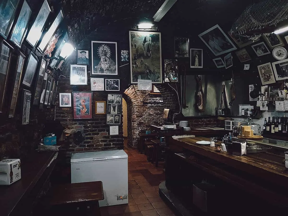 Madrid Food Guide: 14 Must-Try Restaurants, Bars, and Markets El Meson del Boqueron interior