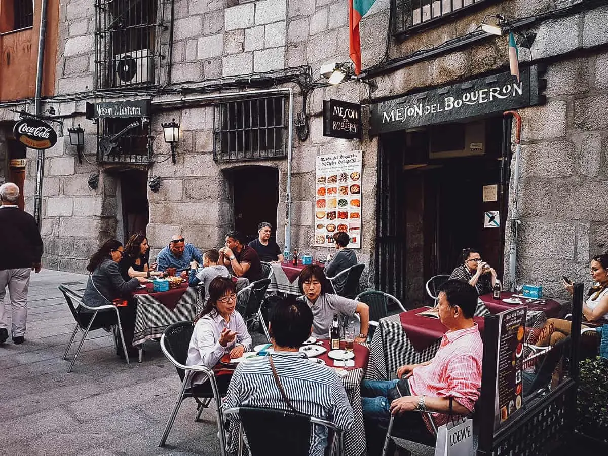 Madrid Food Guide: 14 Must-Try Restaurants, Bars, and Markets El Meson del Boqueron exterior